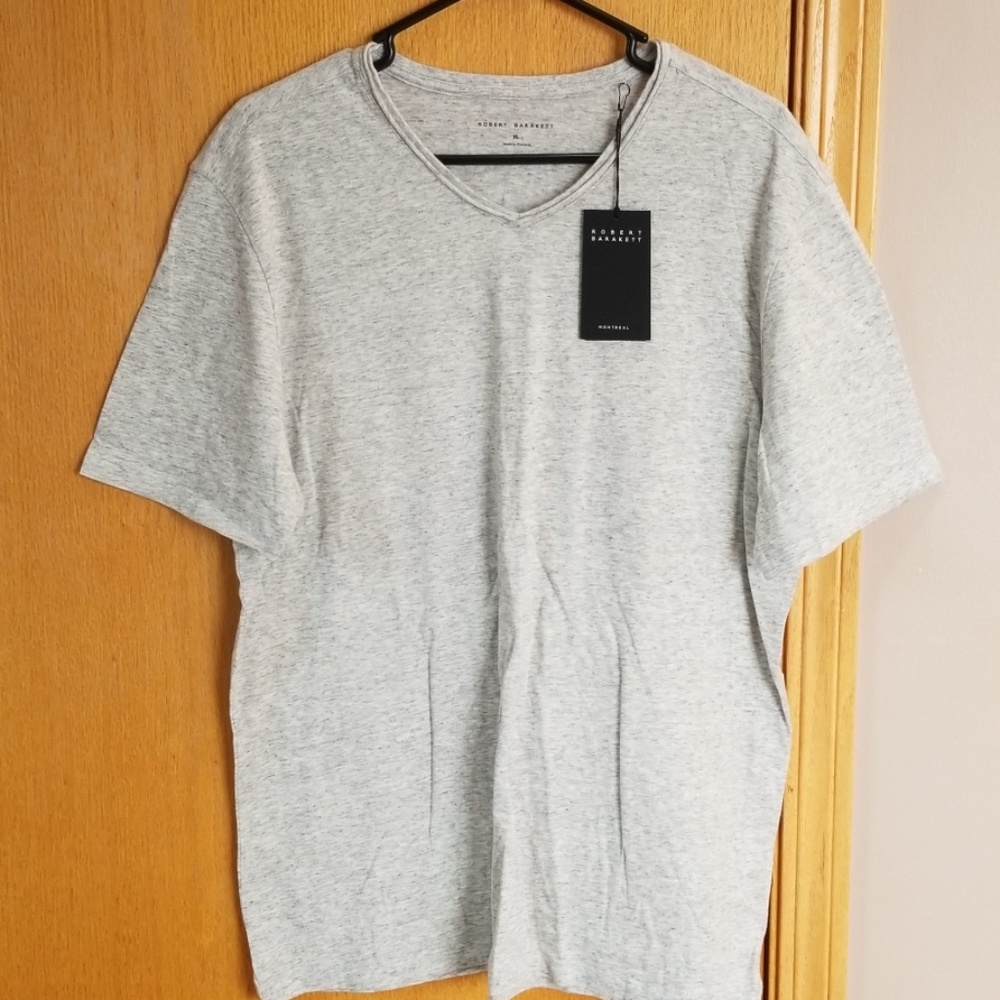Robert Barakett Gray Short Sleeve Tee